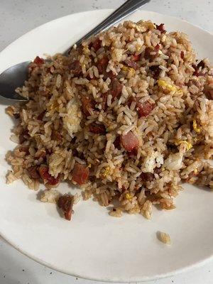 BBQ Fried rice  great