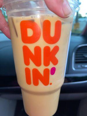 Nectar of the Gods....mmmmm Iced Coffee with Carmel swirl