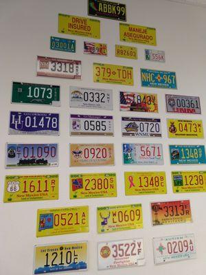 NM license plates. Choose your favorite.