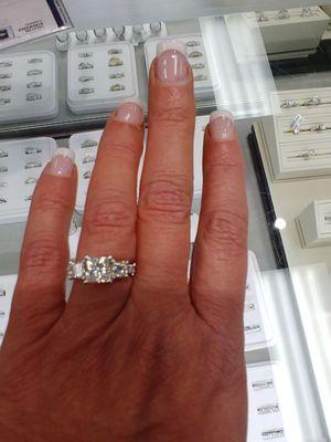 21 years of marriage and Krekeler Jewelers made this dream ring. Absolutely beautiful.