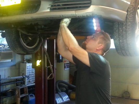 Scott is a master technician, with 13 years at a dealership!