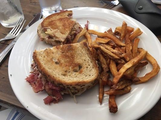 Reuben and fries