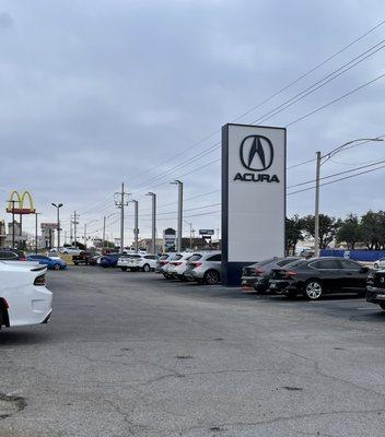 Grubbs Acura Road Signage