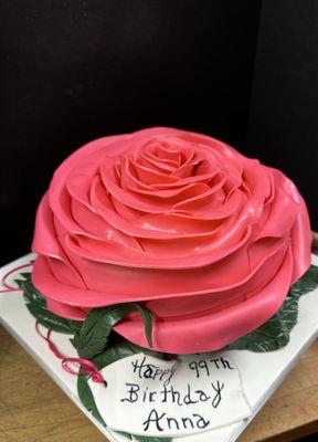 Rose cake