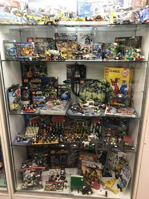 An entire case of authentic 100% Lego everything