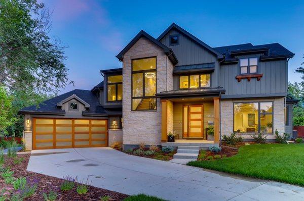 Boulder, Colorado, custom home.