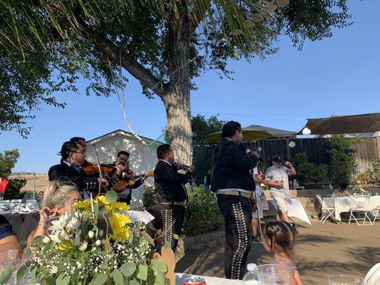 Mariachi for a graduation