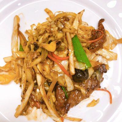 Moo shu beef