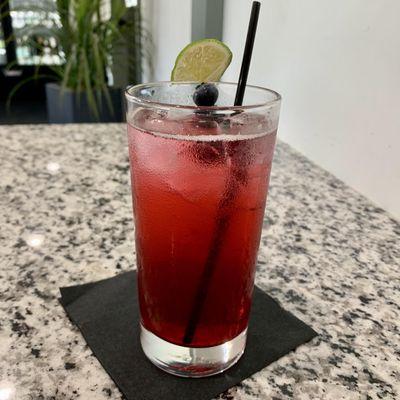 Wild Blueberry Cocktail