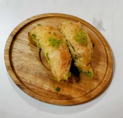 Pistachio baklava