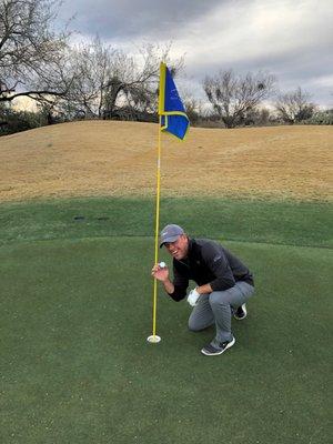 First hole in one!