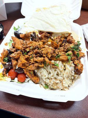 Chicken Shawarma Plate