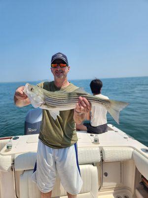 Dad's caught fish too