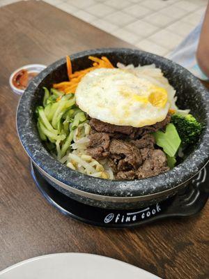 Dolsot (stone bowl) bibimbap