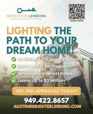 We specialize in helping homebuyers find the best home loan mortgage solution with exclusive access to the top-rated wholesale lenders.