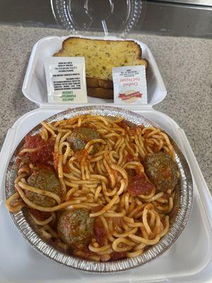 Spaghetti meatballs