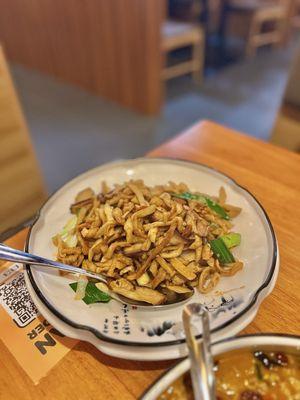 Stir-Fried Bacon w. Dried Radish ($17.99)