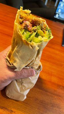 Falafel wrap