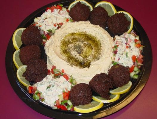 Falafel Sandwich Tray