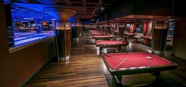 Recent recovery for a national chain of pool halls and bowling alleys in Denver.