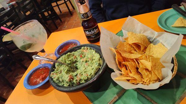 Table side guacamole