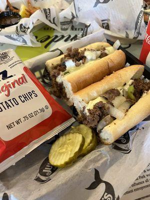 Philly cheesesteak