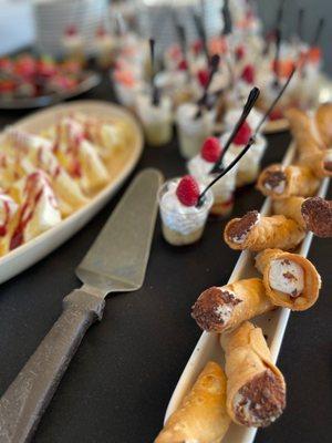 Dessert catering