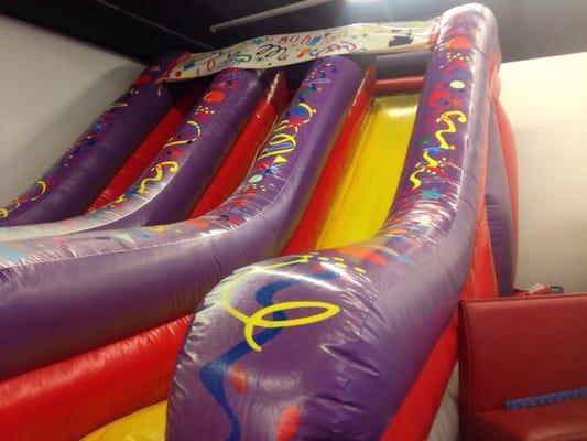 Bounce house slide