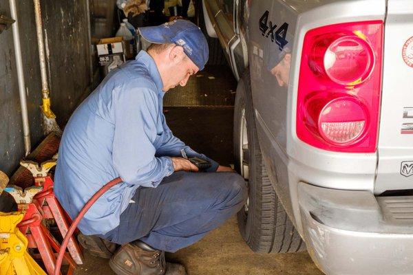 Tire service in Stratford, CT.