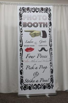 Photo Booth signs