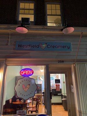 Westfield Creamery front door