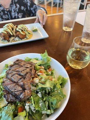 Steak Caesar salad