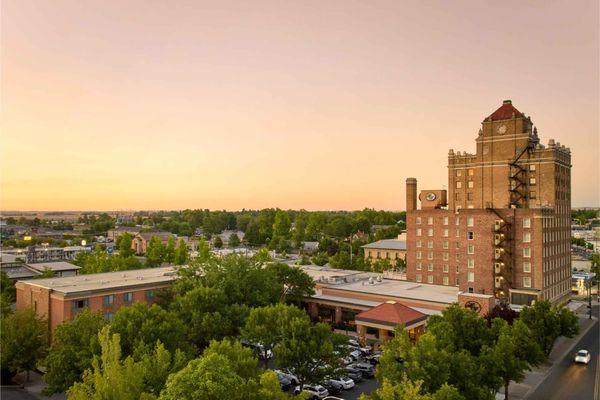 The Marcus Whitman hotel in downtown Walla Walla