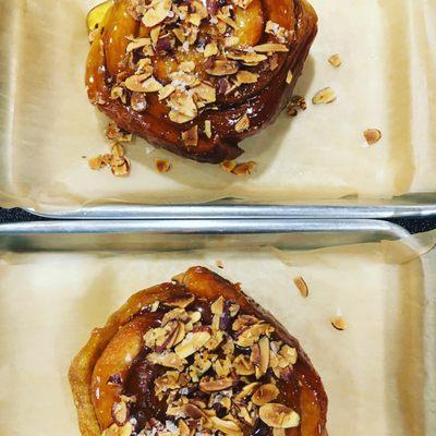 Sunday Brunch Almond Sticky Bun