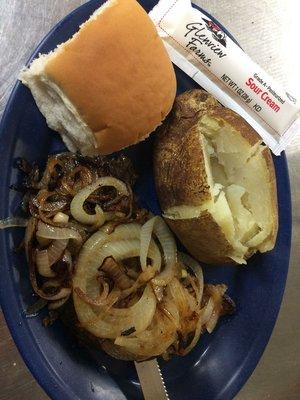 Liver & Onions served with 2 sides. Thursday's all you can eat.