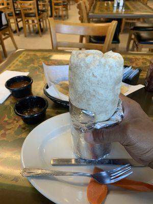 Carnitas Super Burrito