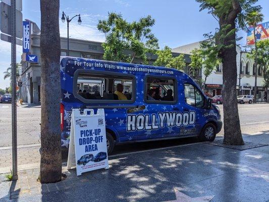 Hollywood Bus Tours - Access Hollywood Tours Pick up and drop off 6541 Hollywood Blvd. Los Angeles, CA 90028