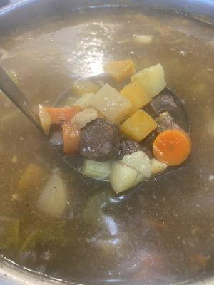 It's the season for beef stew again. Made fresh from scratch. Nothing frozen. Nothing canned.