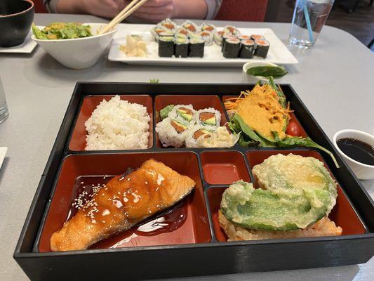 Bento Box - Salmon Truffleyaki