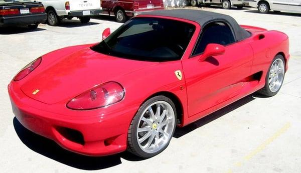 Ferrari 360 Spider kit car built on a 2000 Toyota MR2 chassis