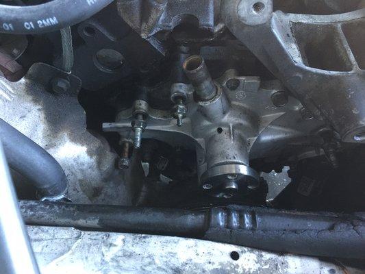 Water pump replacement