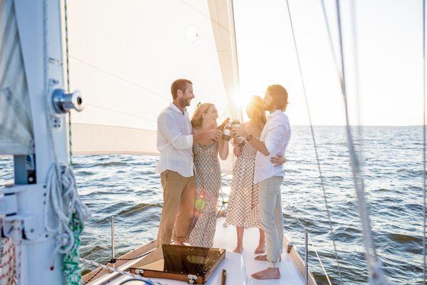 Sunset sailing cruises