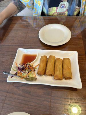 Egg rolls with Sweet and Sour Sauce