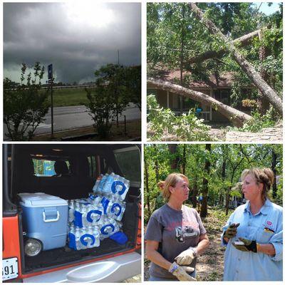 Tornado Relief Holly Lake Ranch 2016