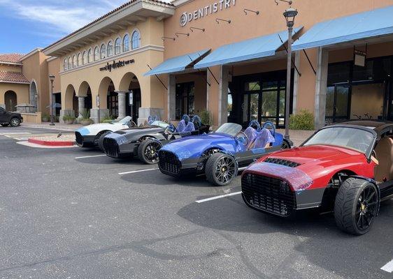 We are home to Vanderhall of Scottsdale. Rent it out for the day or make it yours!