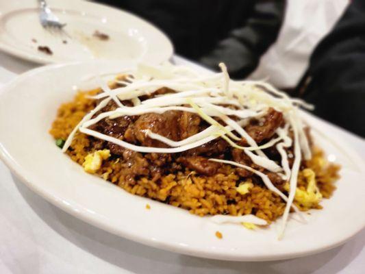 Roast Beef Fried Rice