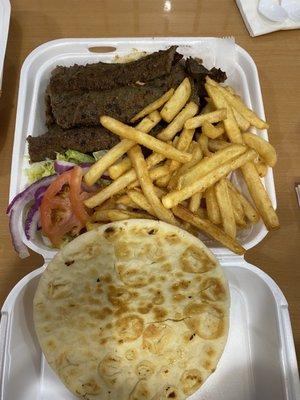 Gyro platter