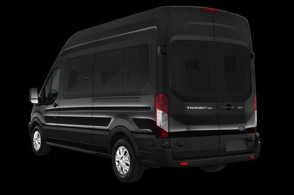 Ford Transit
12 passenger High Roof Van