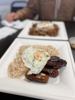 Longganisa silog