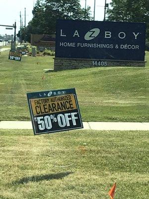 Clearance sale!